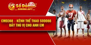CMD368 – Kênh Thể Thao Sodo66 Đầy Thú Vị Cho Anh Em