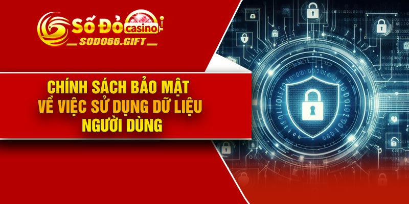 Chính sách bảo mật về việc sử dụng dữ liệu người dùng